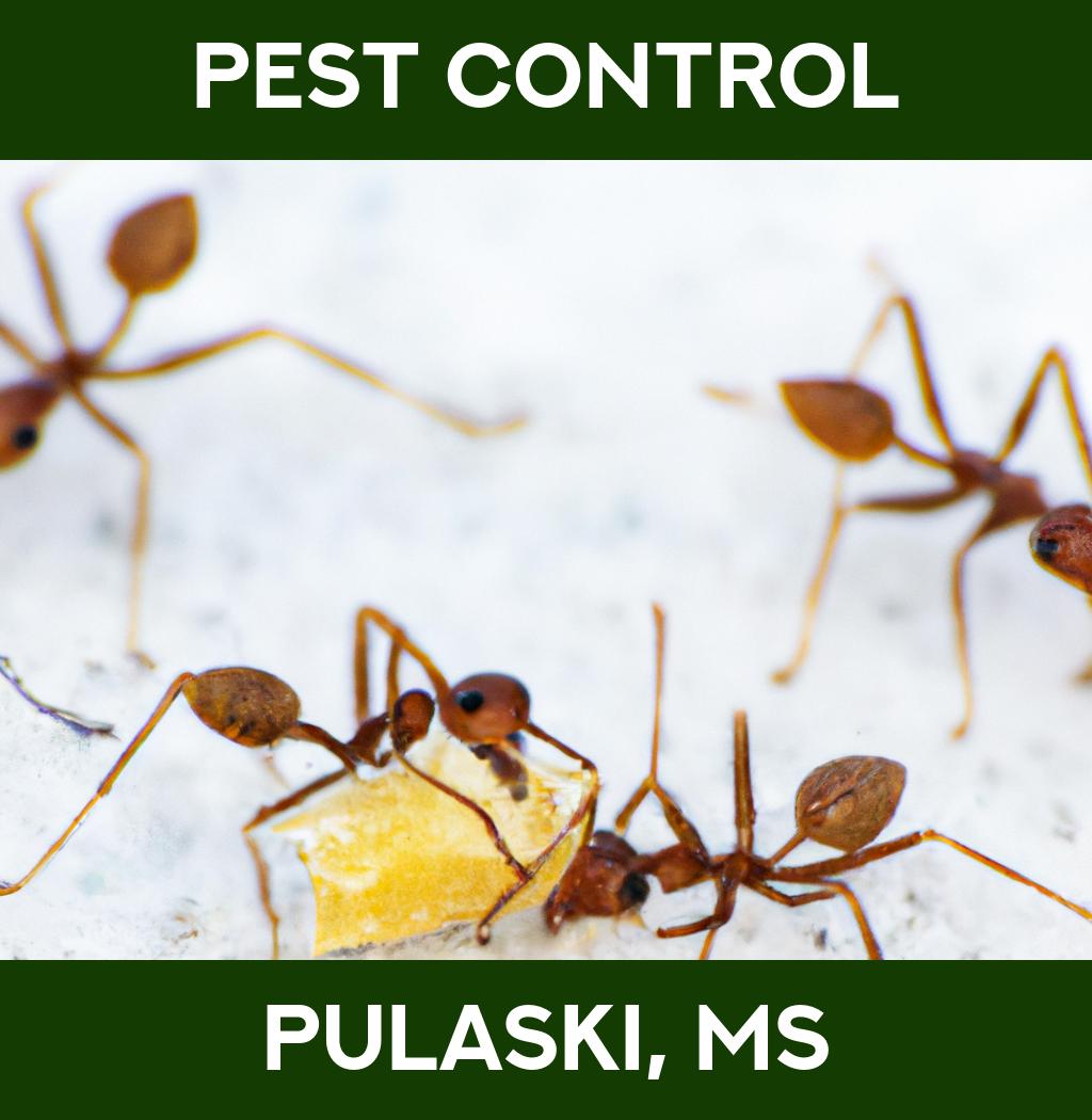 pest control in Pulaski Mississippi