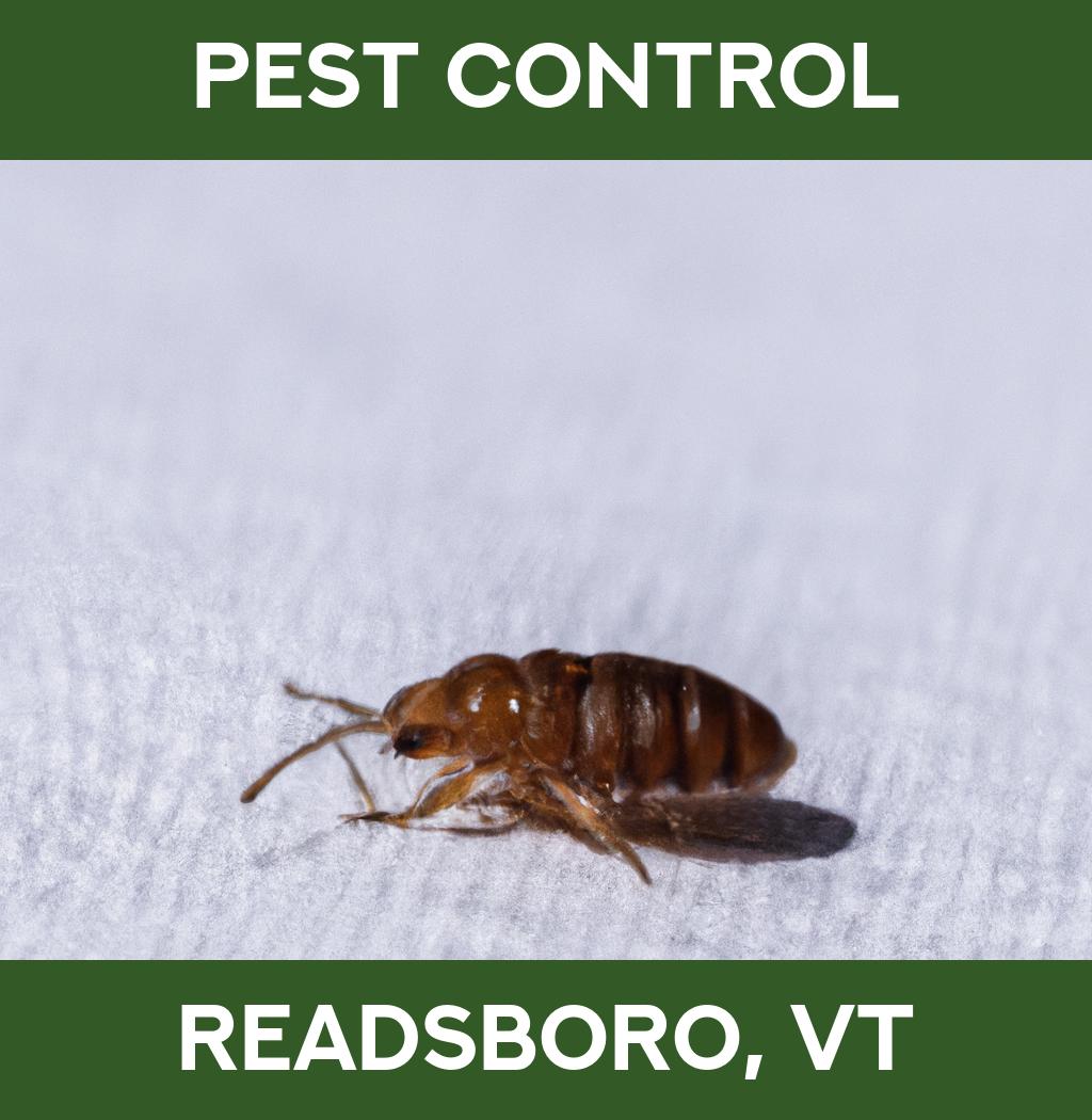 pest control in Readsboro Vermont