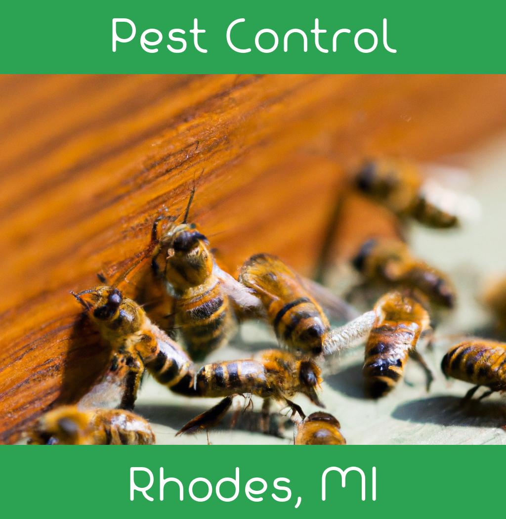 pest control in Rhodes Michigan
