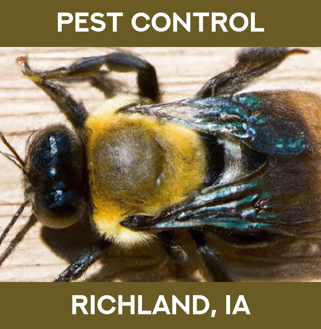 pest control in Richland Iowa