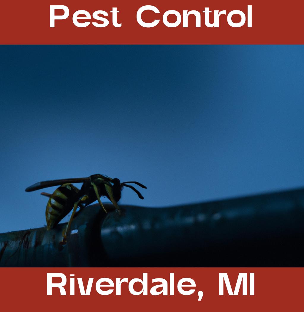 pest control in Riverdale Michigan