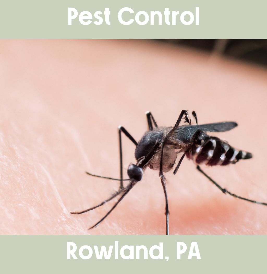 pest control in Rowland Pennsylvania