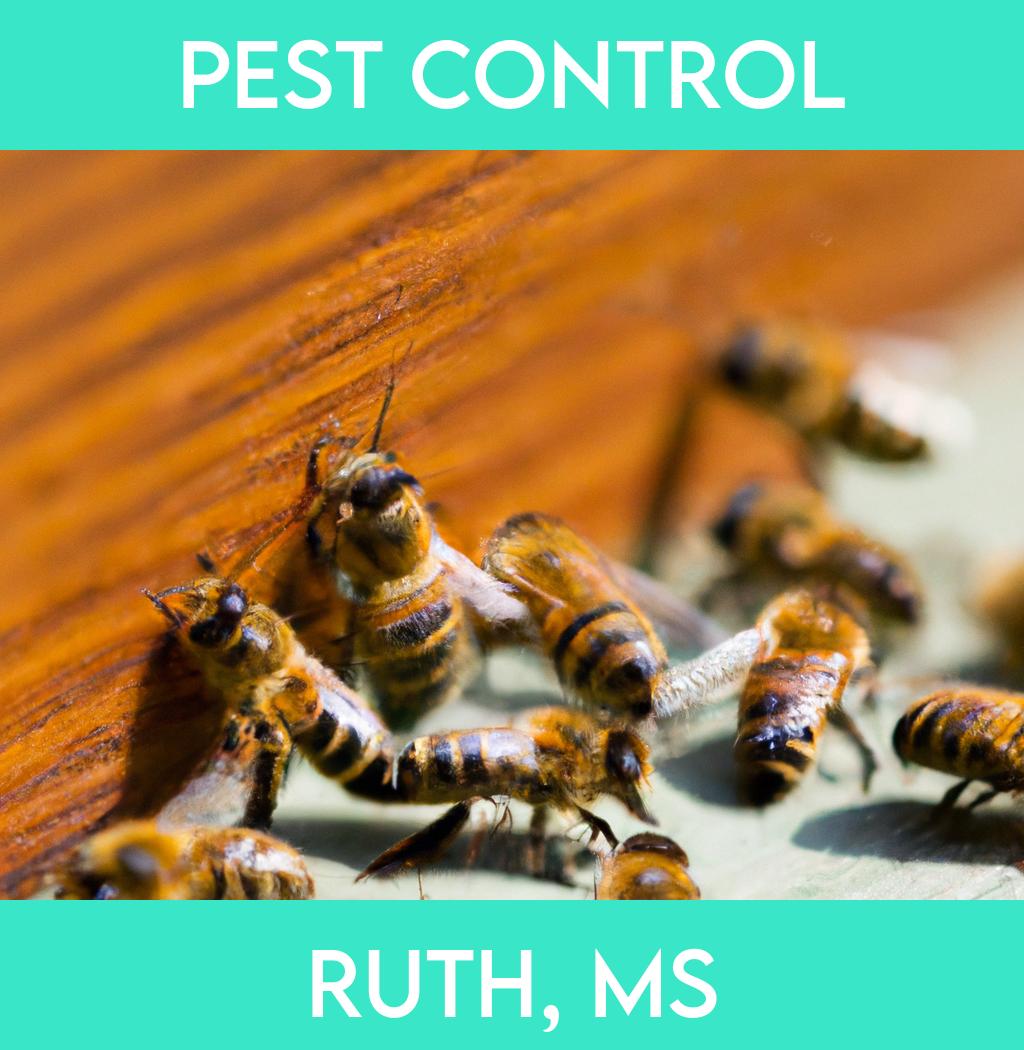 pest control in Ruth Mississippi