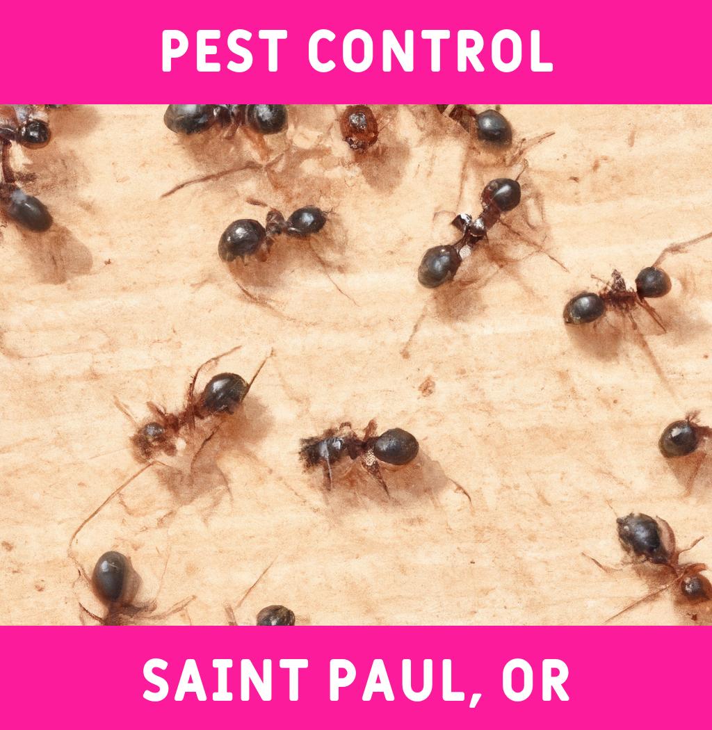 pest control in Saint Paul Oregon