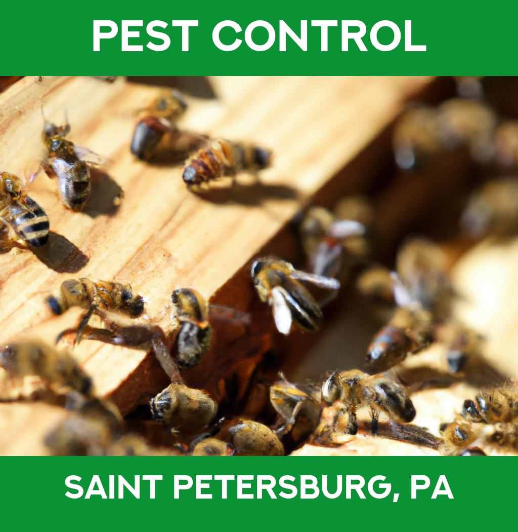 pest control in Saint Petersburg Pennsylvania