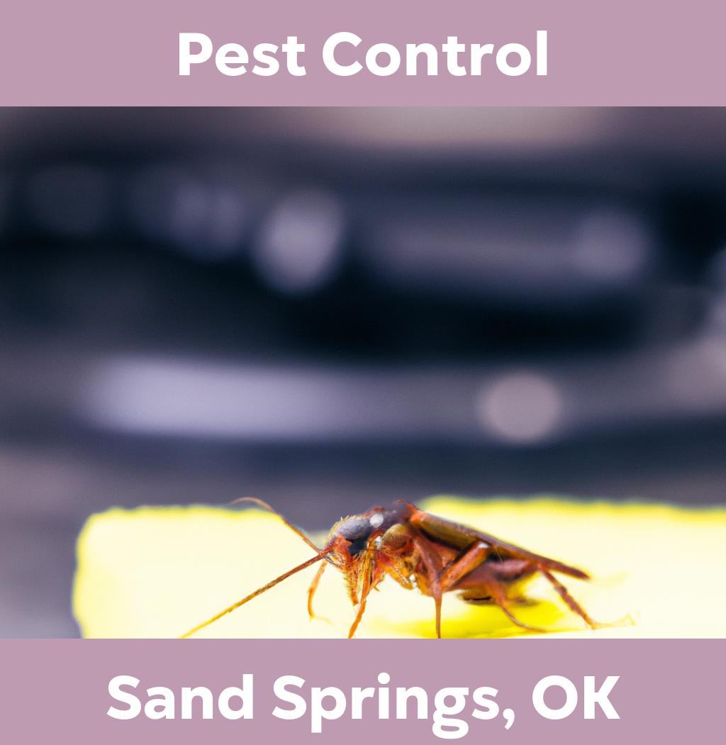 pest control in Sand Springs Oklahoma