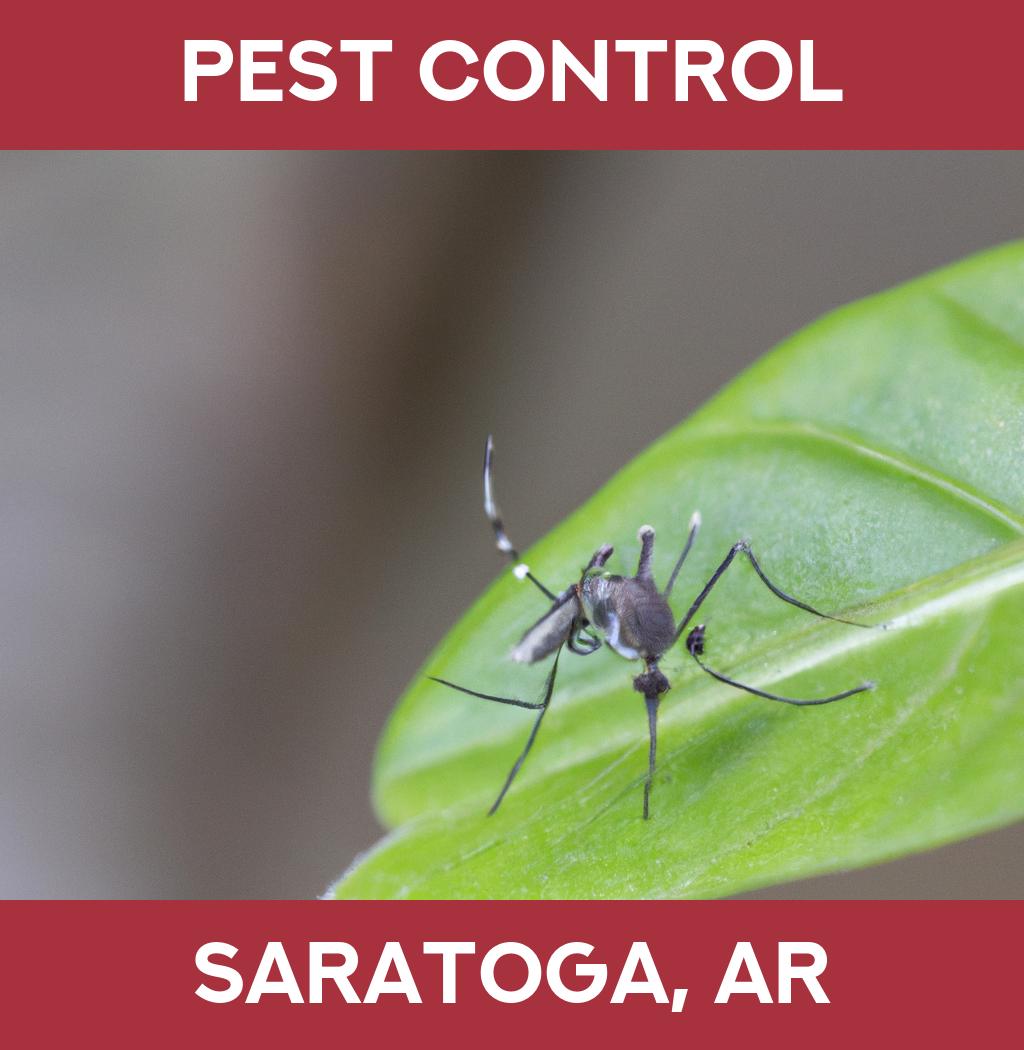 pest control in Saratoga Arkansas