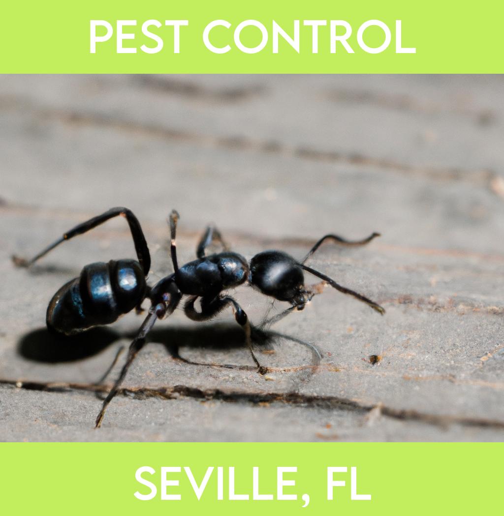 pest control in Seville Florida