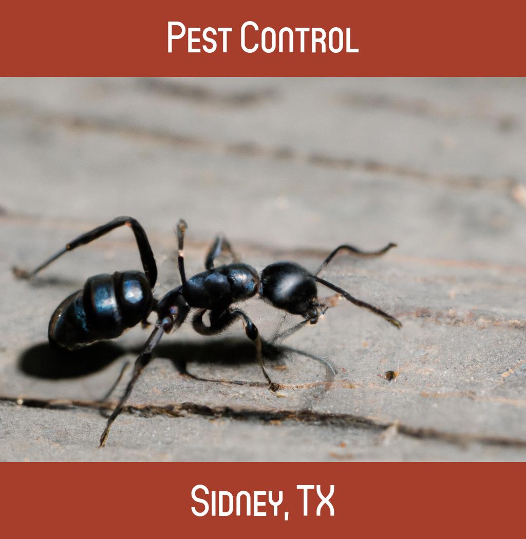 pest control in Sidney Texas
