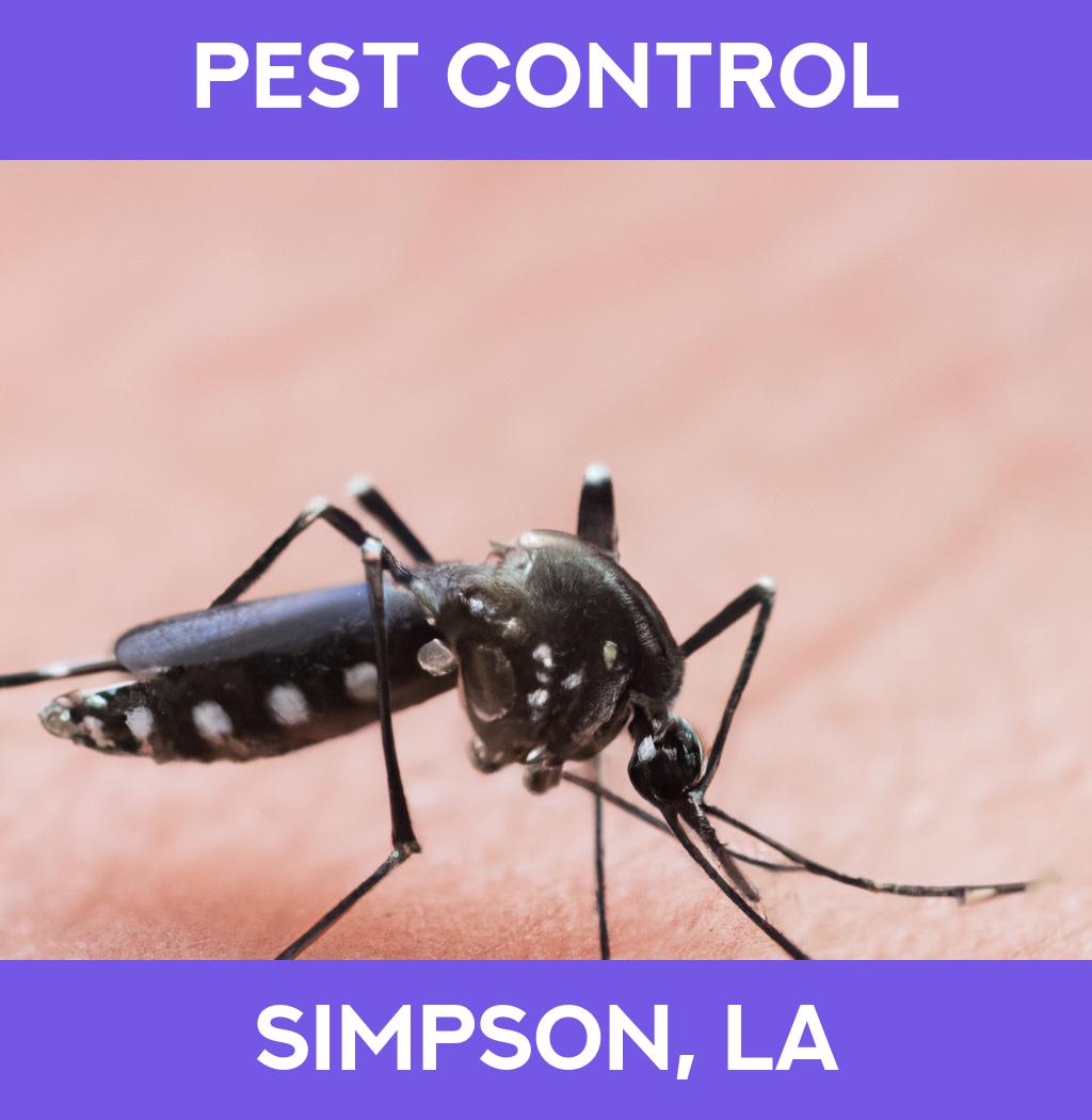 pest control in Simpson Louisiana