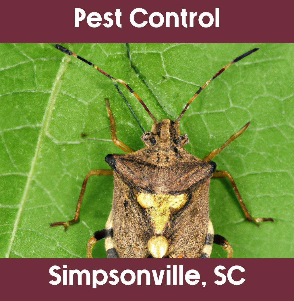 pest control in Simpsonville South Carolina