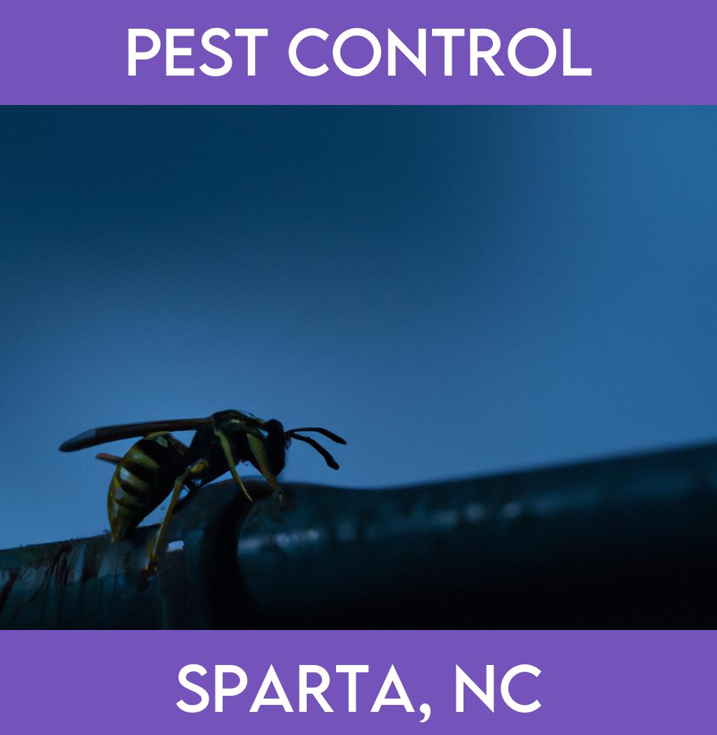 pest control in Sparta North Carolina