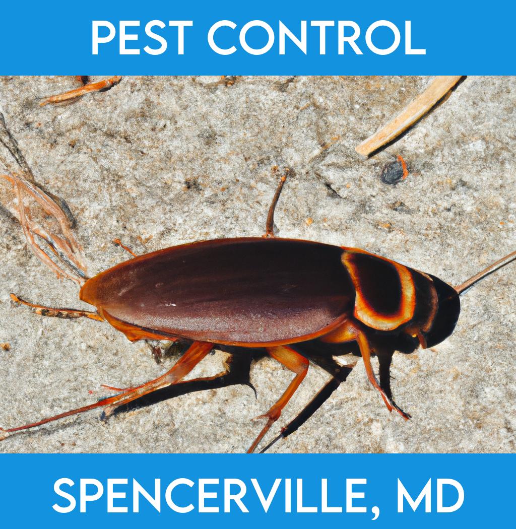 pest control in Spencerville Maryland
