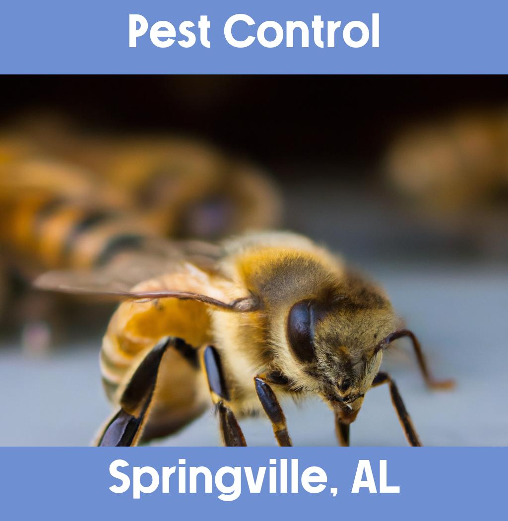 pest control in Springville Alabama
