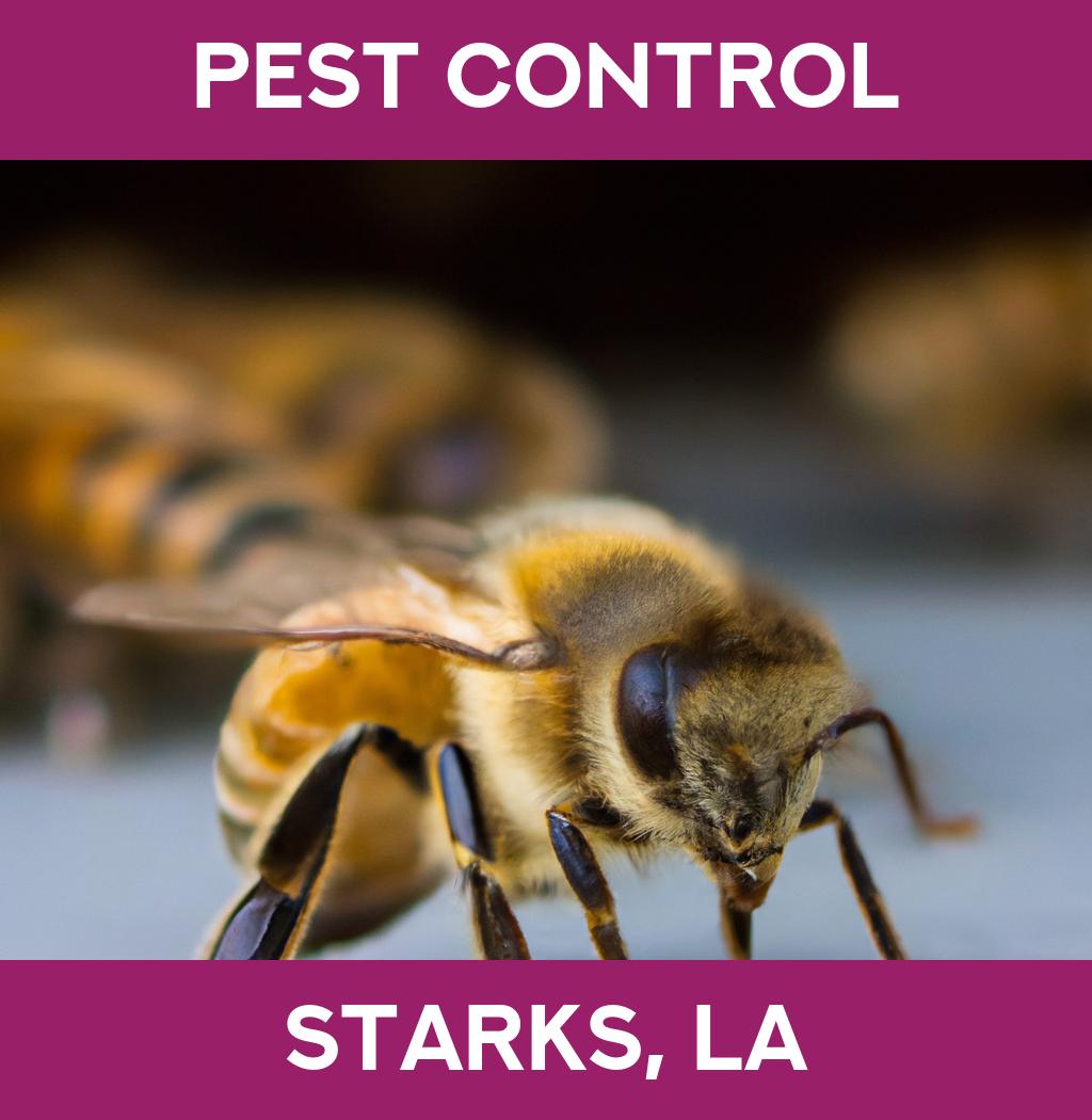 pest control in Starks Louisiana
