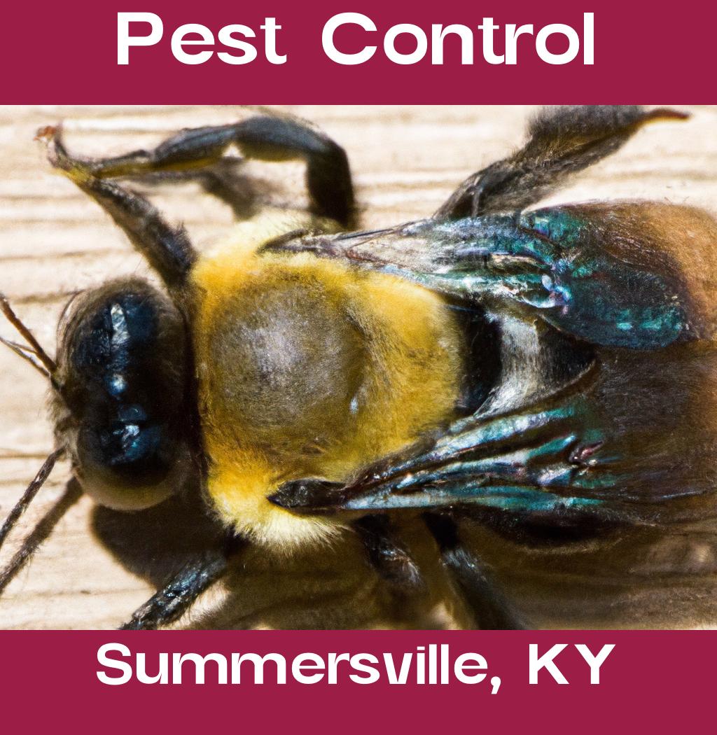pest control in Summersville Kentucky