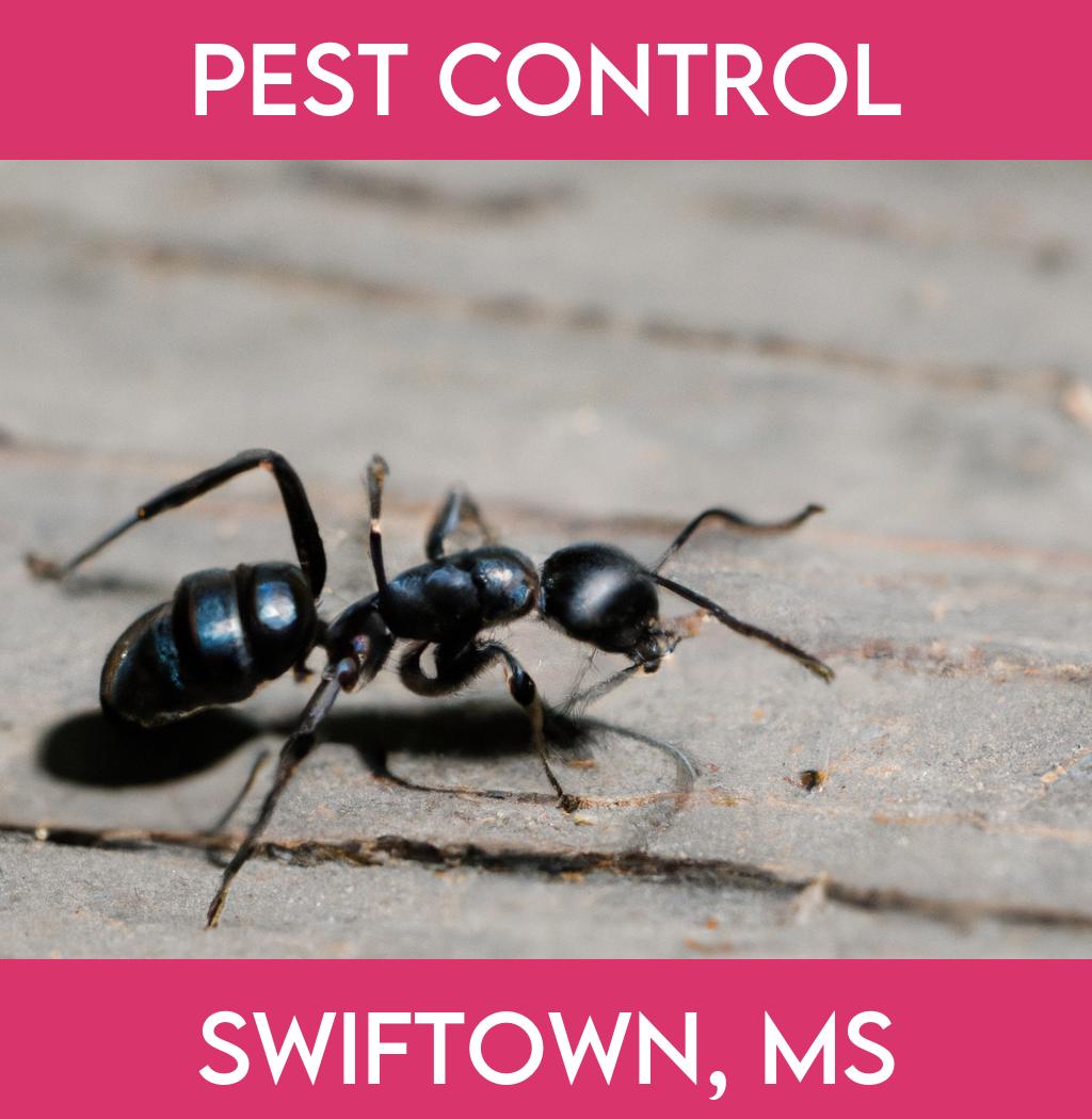 pest control in Swiftown Mississippi