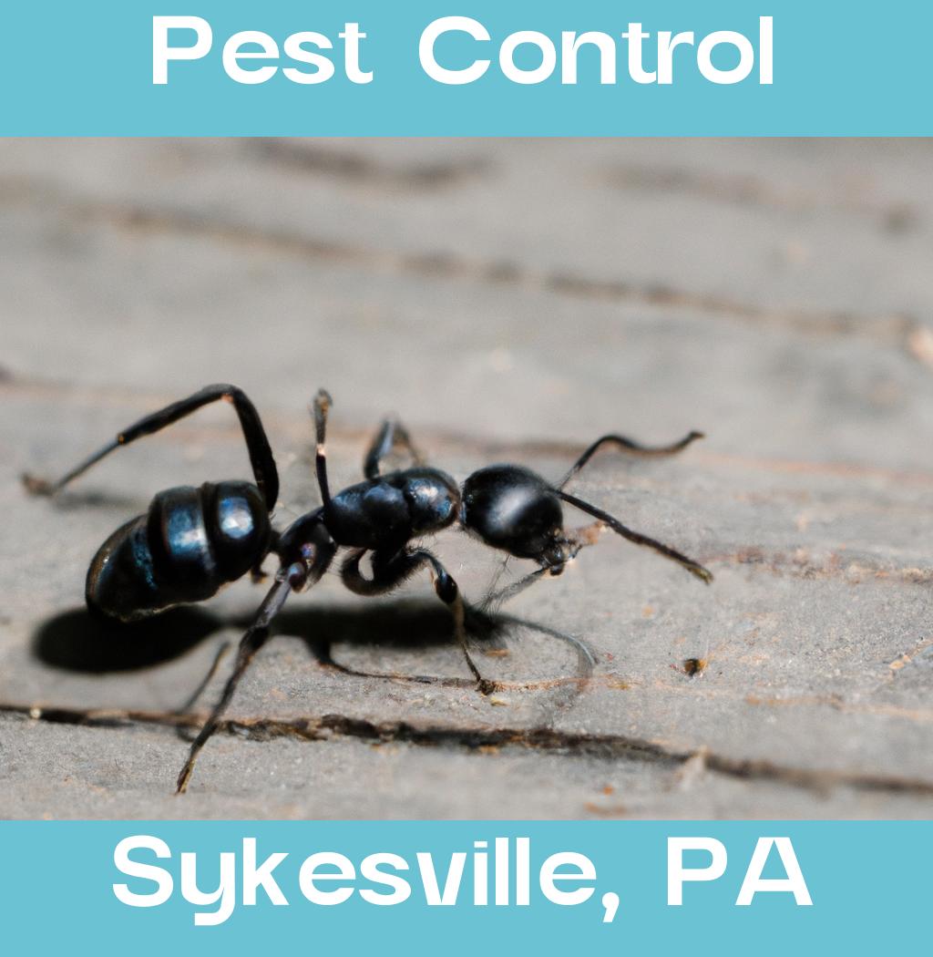pest control in Sykesville Pennsylvania