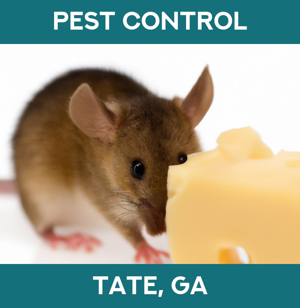 pest control in Tate Georgia