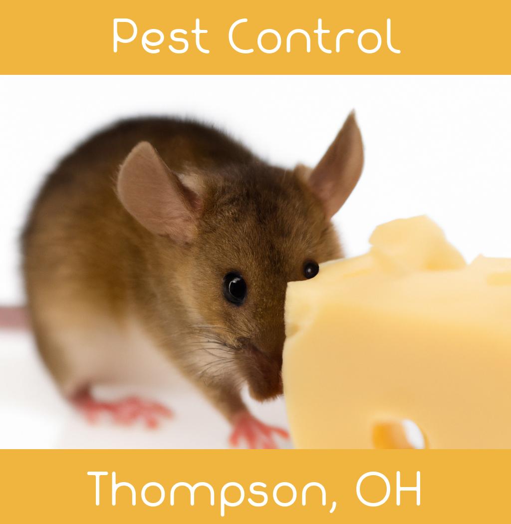 pest control in Thompson Ohio