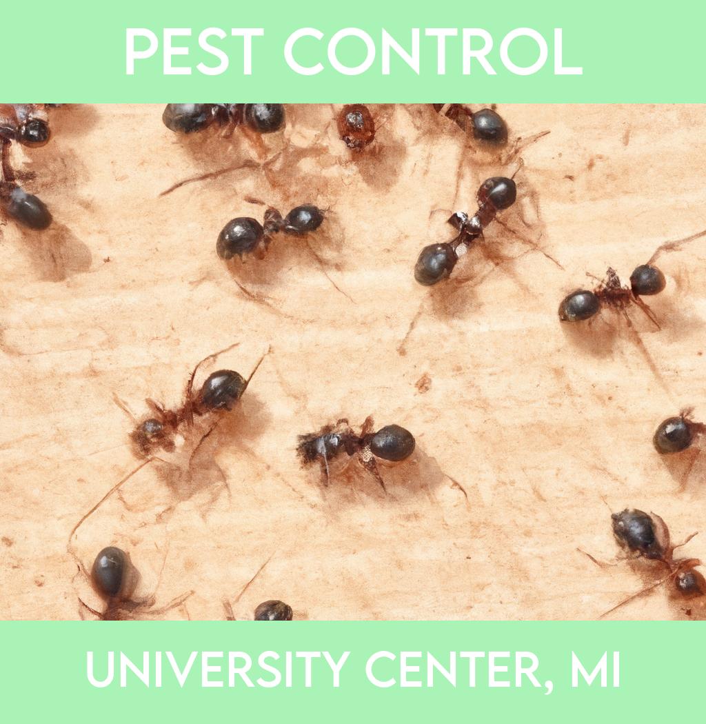 pest control in University Center Michigan
