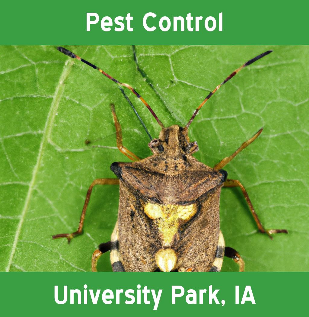 pest control in University Park Iowa