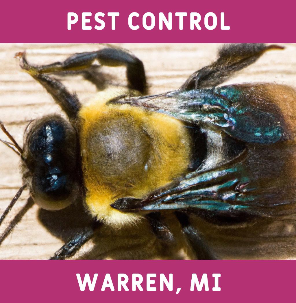 pest control in Warren Michigan