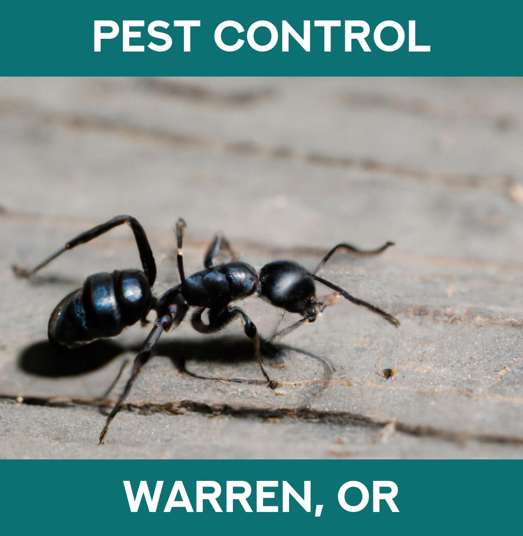 pest control in Warren Oregon