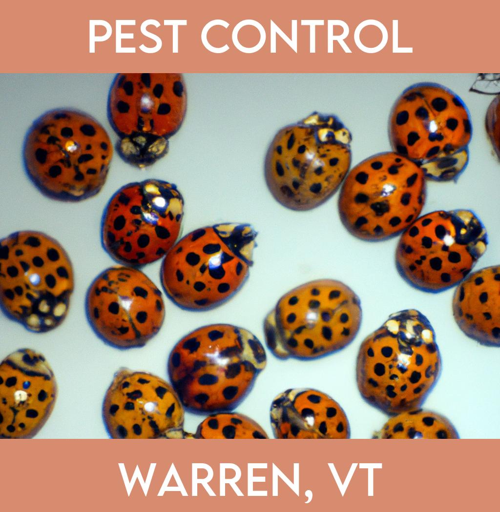 pest control in Warren Vermont