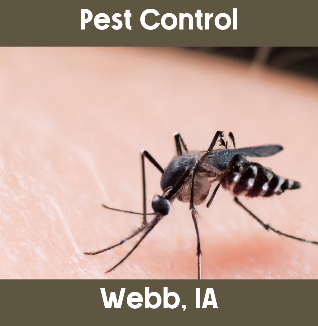 pest control in Webb Iowa