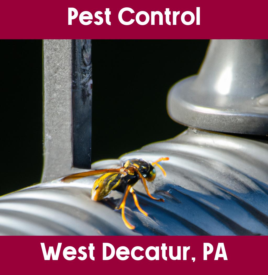 pest control in West Decatur Pennsylvania