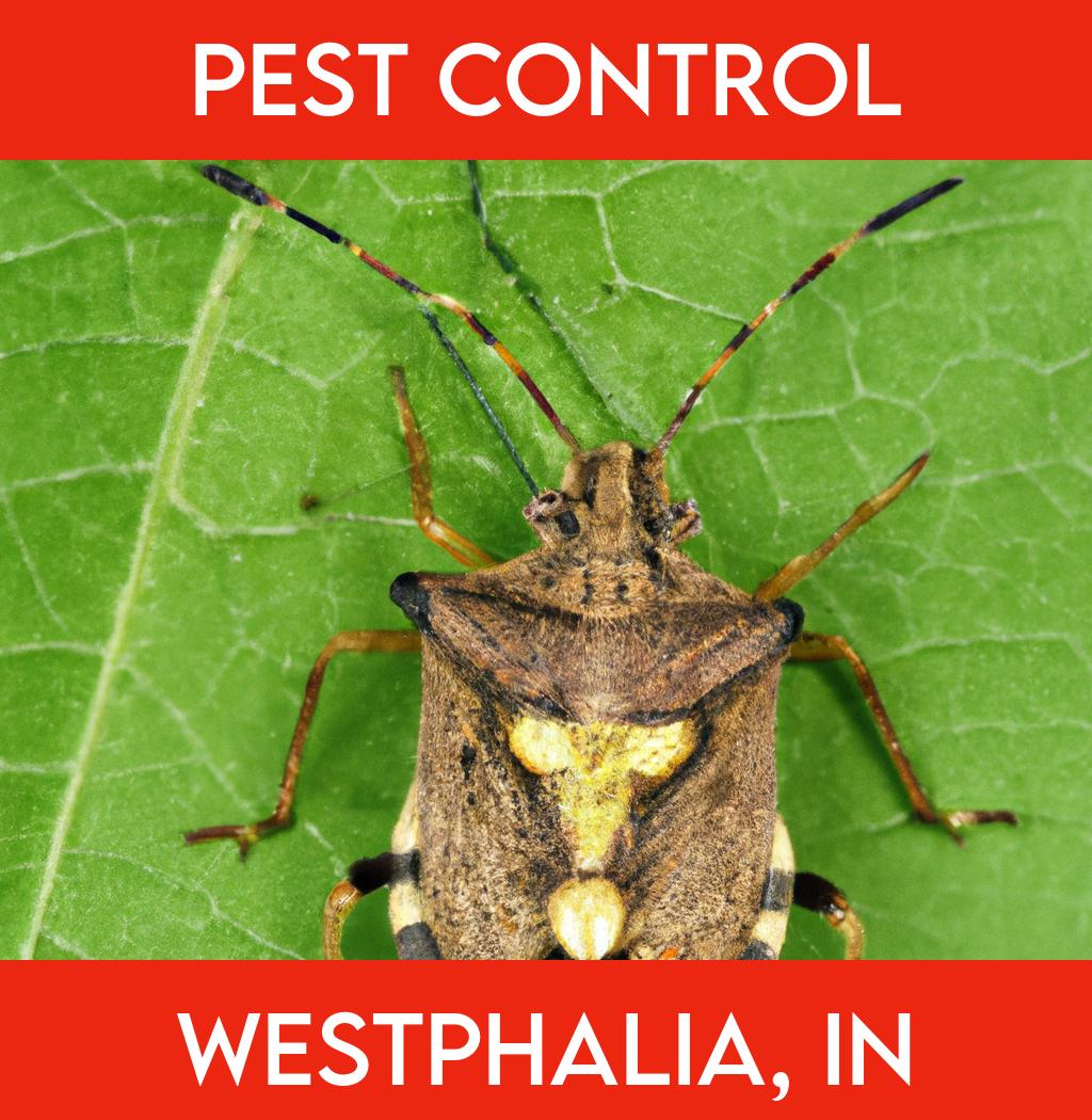 pest control in Westphalia Indiana