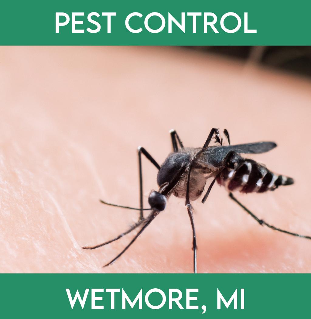 pest control in Wetmore Michigan