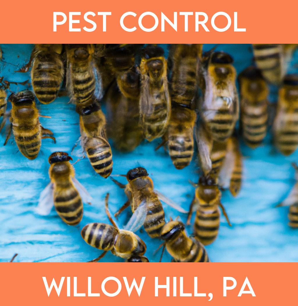 pest control in Willow Hill Pennsylvania