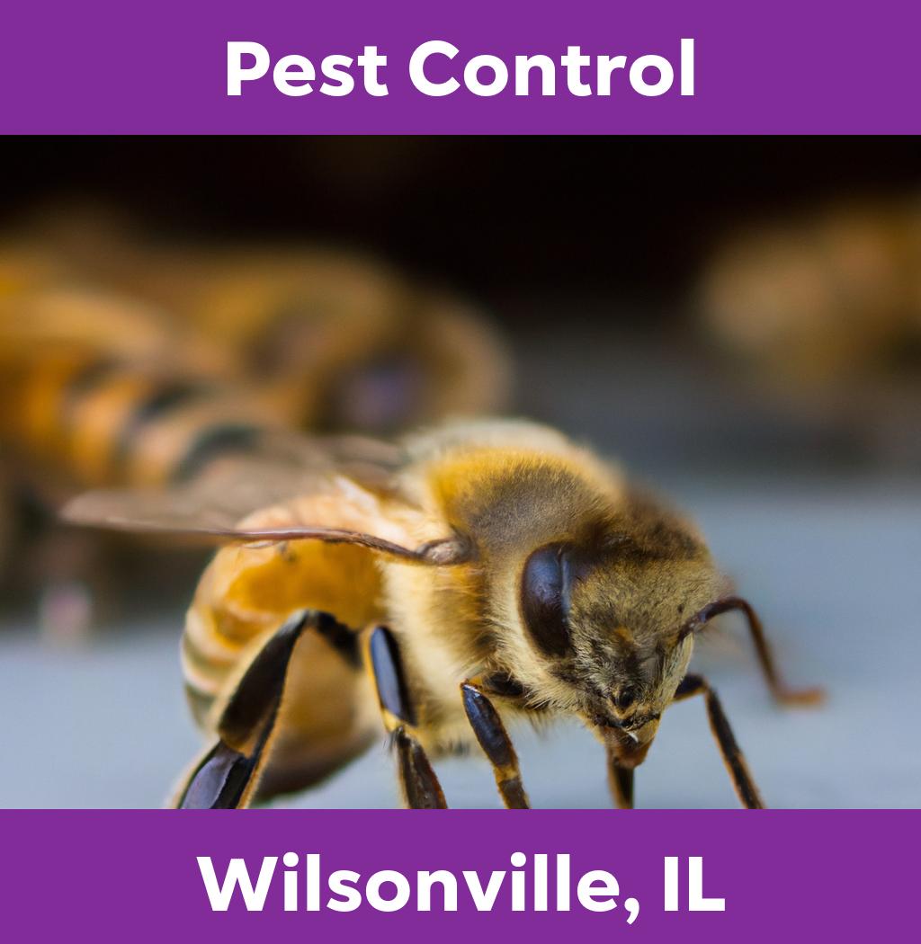 pest control in Wilsonville Illinois